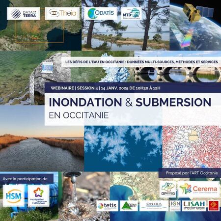 webinaire ART Data Terra : inondation et submersion en Occitanie